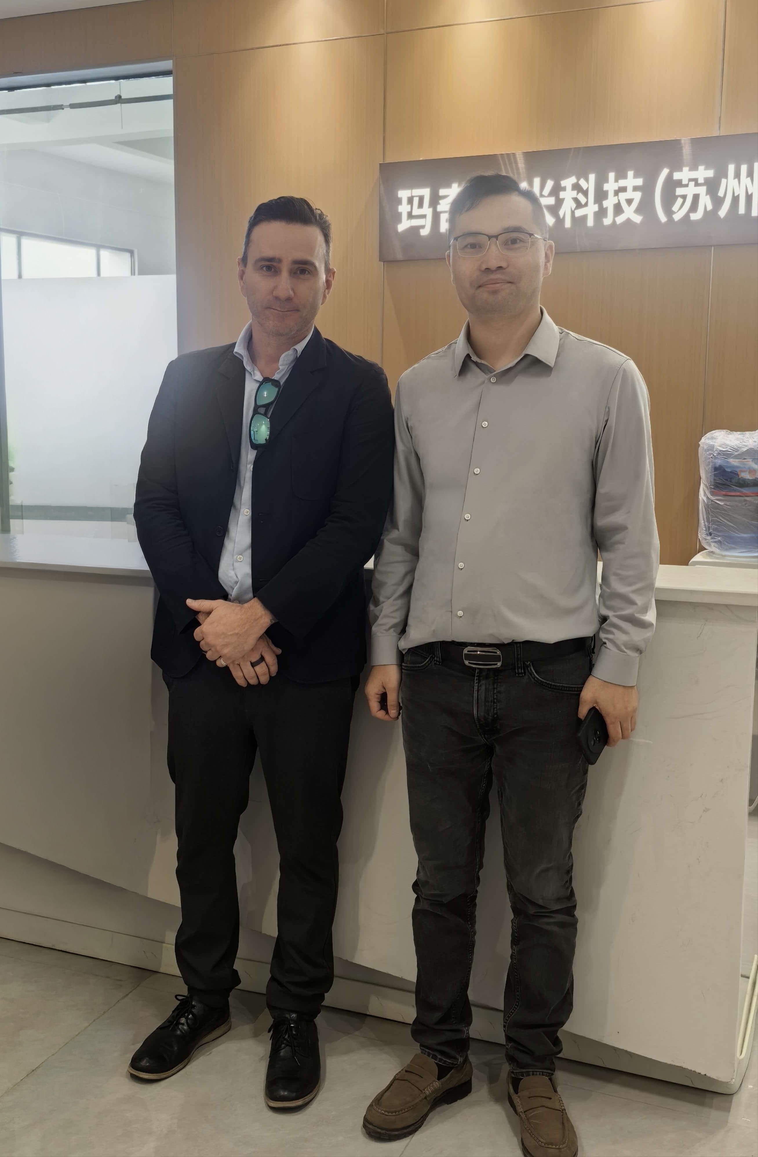 zct:加拿大客户莅临玛奇纳米科技参观考察--玛奇纳米科技（苏州）有限公司